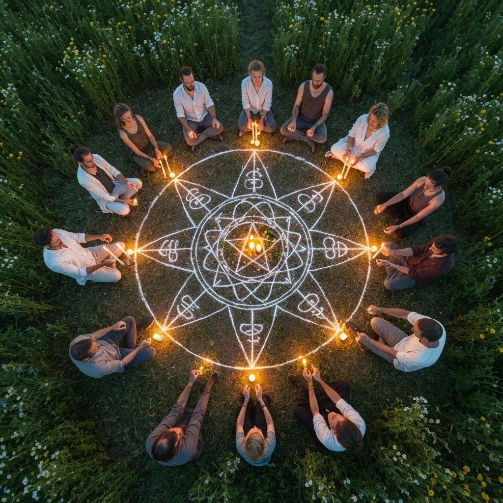 Spell casting ritual